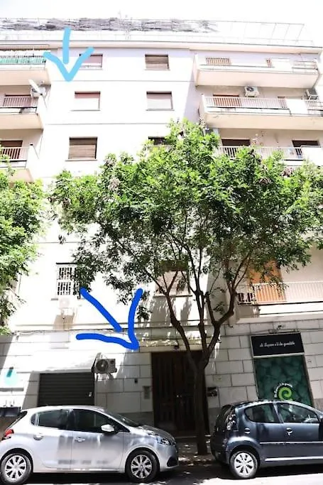 Appartamento La Casa Del Maggiore, Tra Mare E Centro Palermo 0*,